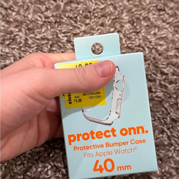 🍒Protect On Running White Bumper Case for Apple Watch 40mm - Picture 1 of 2